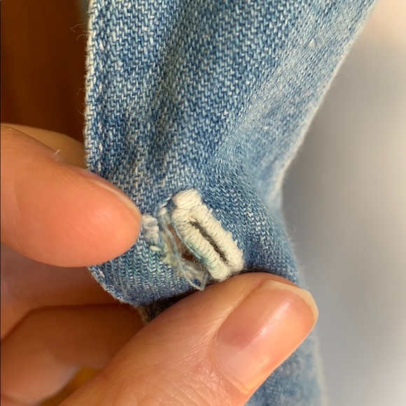 Ignite Sleeveless Light Denim Top - Picture 5 of 9